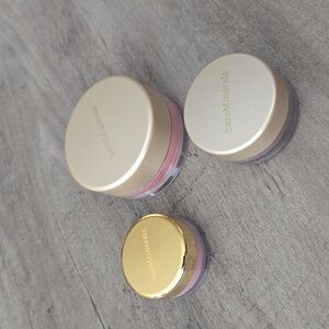 bareMinerals makeup, loose mineral eye color, and loose mineral blush, unopened.